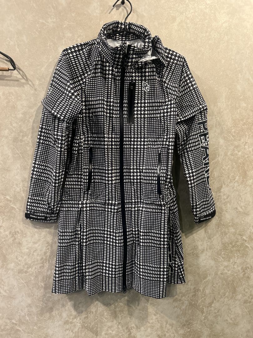 PEARLY GATES チェック柄レインウェア