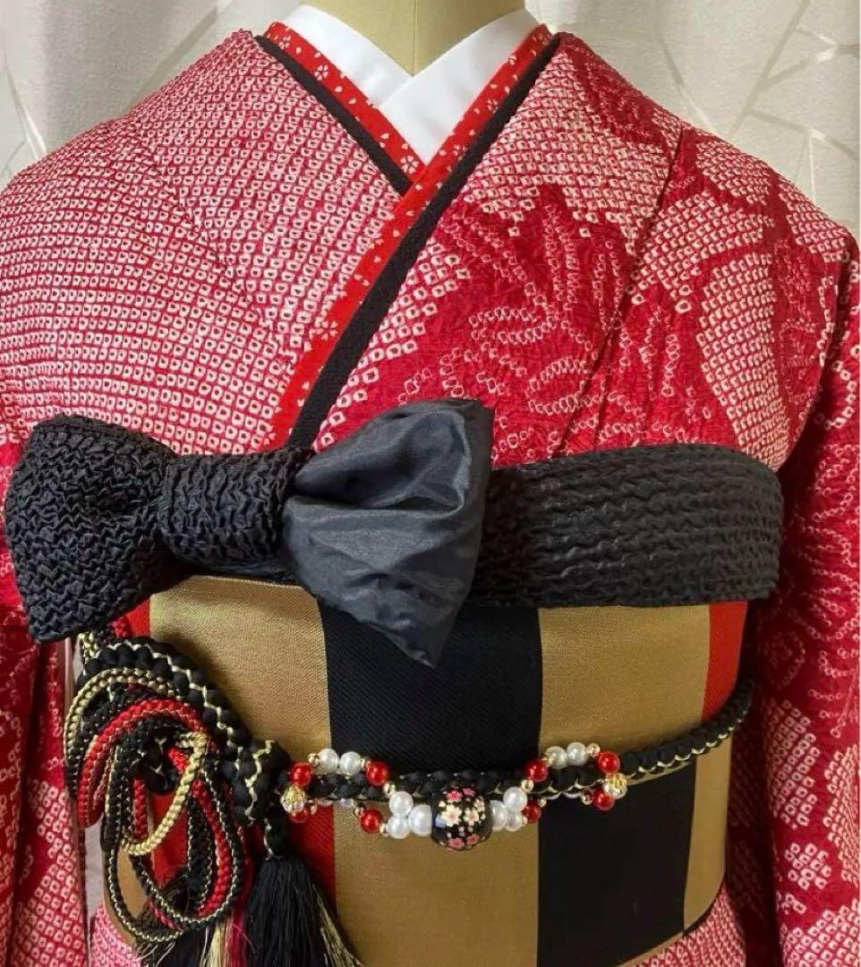 高級総絞り振袖フルセット