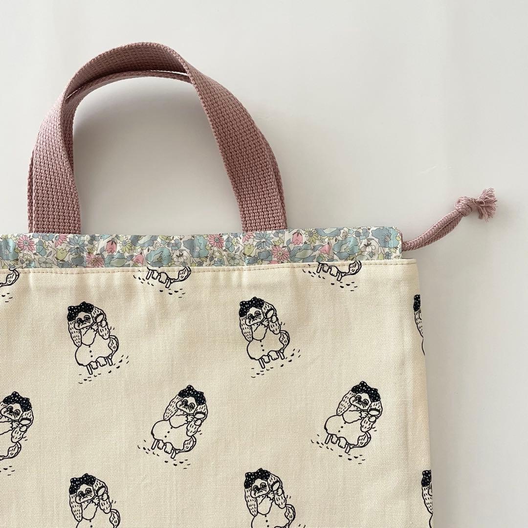 入園入学セット★髪をとかすイヌ★レッスンバッグ★お道具箱も入る★お名前タグ付き