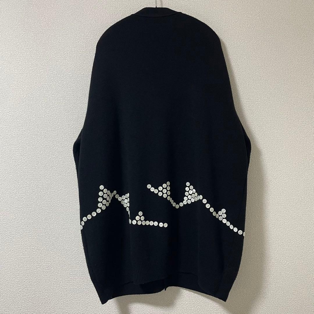 コムデギャルソン オムプリュス 24aw ボタンカーディガン