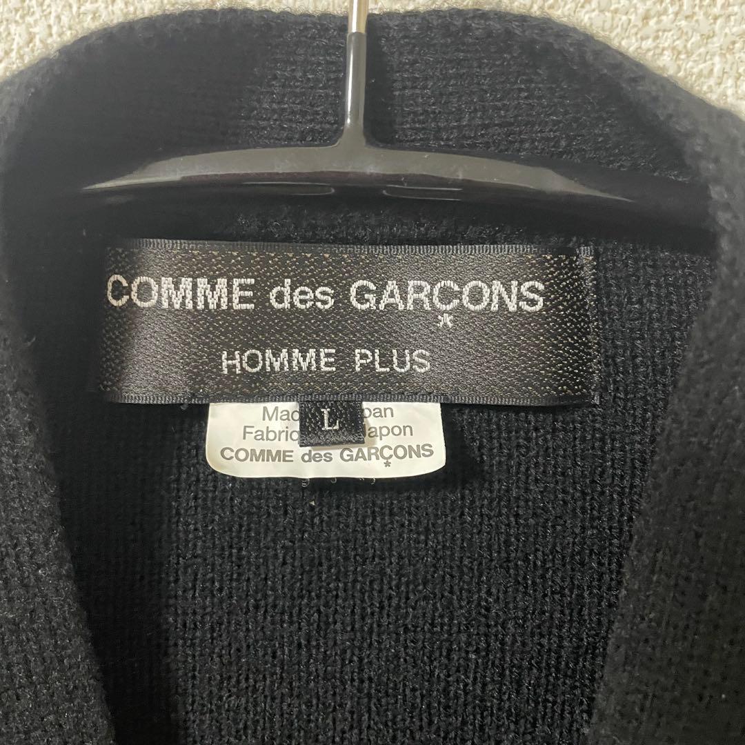 コムデギャルソン オムプリュス 24aw ボタンカーディガン