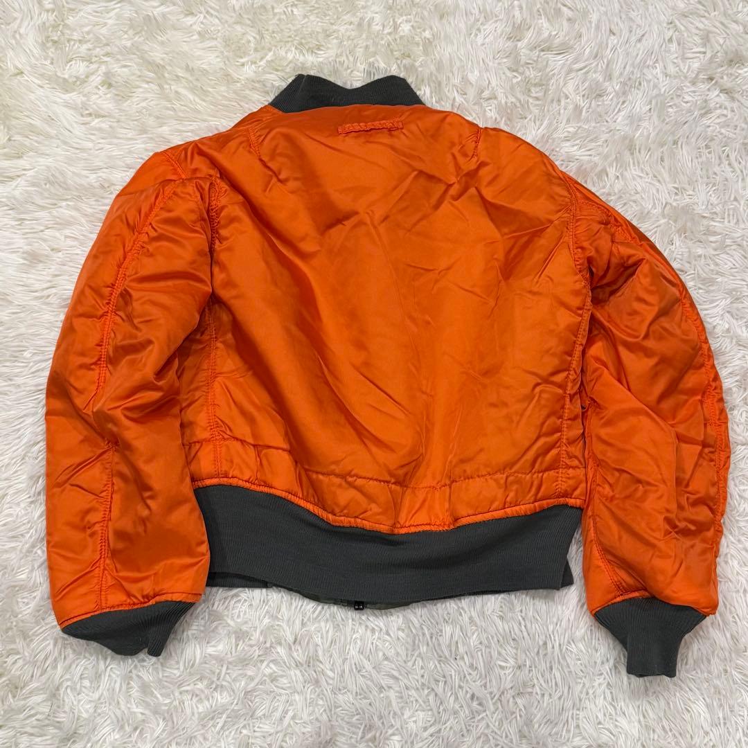 755　アルファインダストリーズ　MA-1フライトジャケット　S　USA製