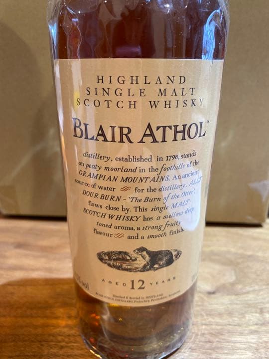 ブレアソール　12年　ウイスキー　花と動物シリーズ