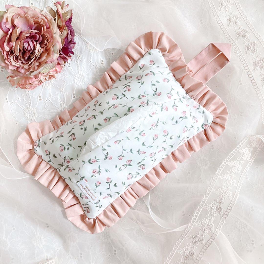 rose様ご確認ページ♡フリルティッシュカバー　ハンドメイド