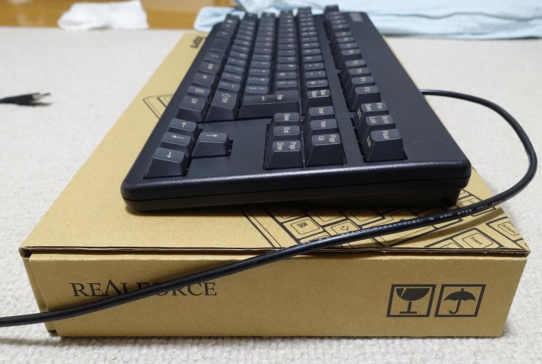 Topre REALFORCE 91UBK-S 日本語キーボード 変荷重 静音