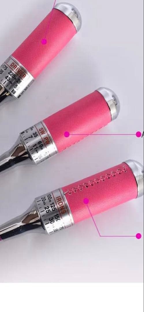 ゴルフスイングトレーナー　ピンク