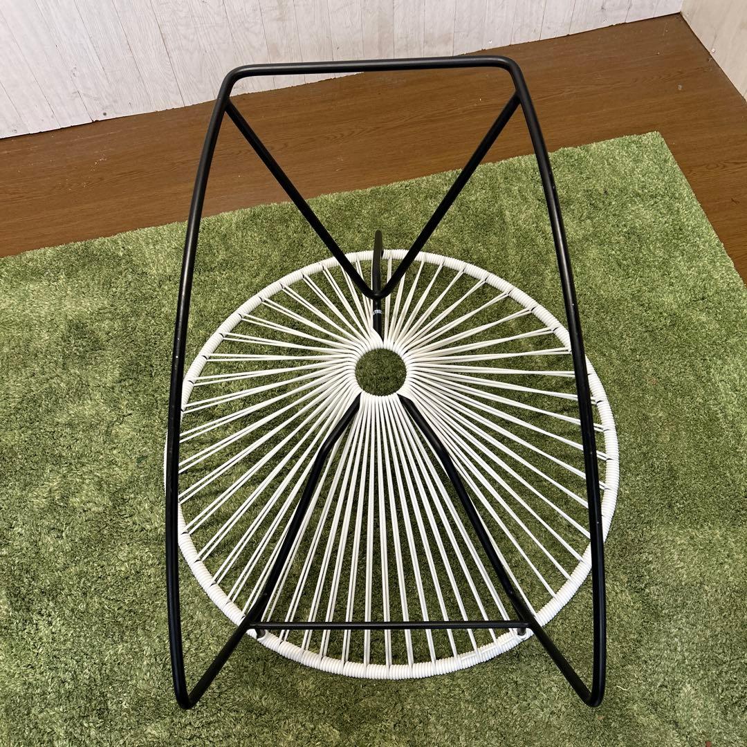 【正規品・送料込】METROCS アカプルコチェア ロッキングチェア ホワイト