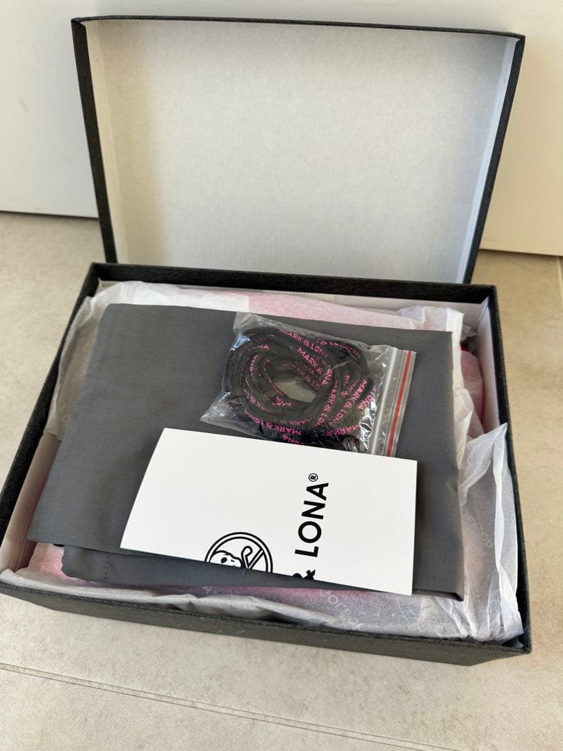 MARK＆LONA レディースゴルフシューズ 蛍光ピンク 25cm