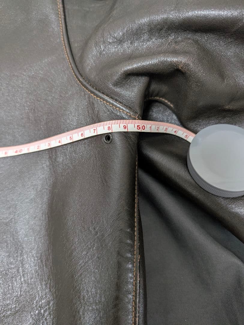 大幅値下☆希少Ｍ品番☆バズリクソンズ A-2 エアロレザー 赤リブ 馬革 36