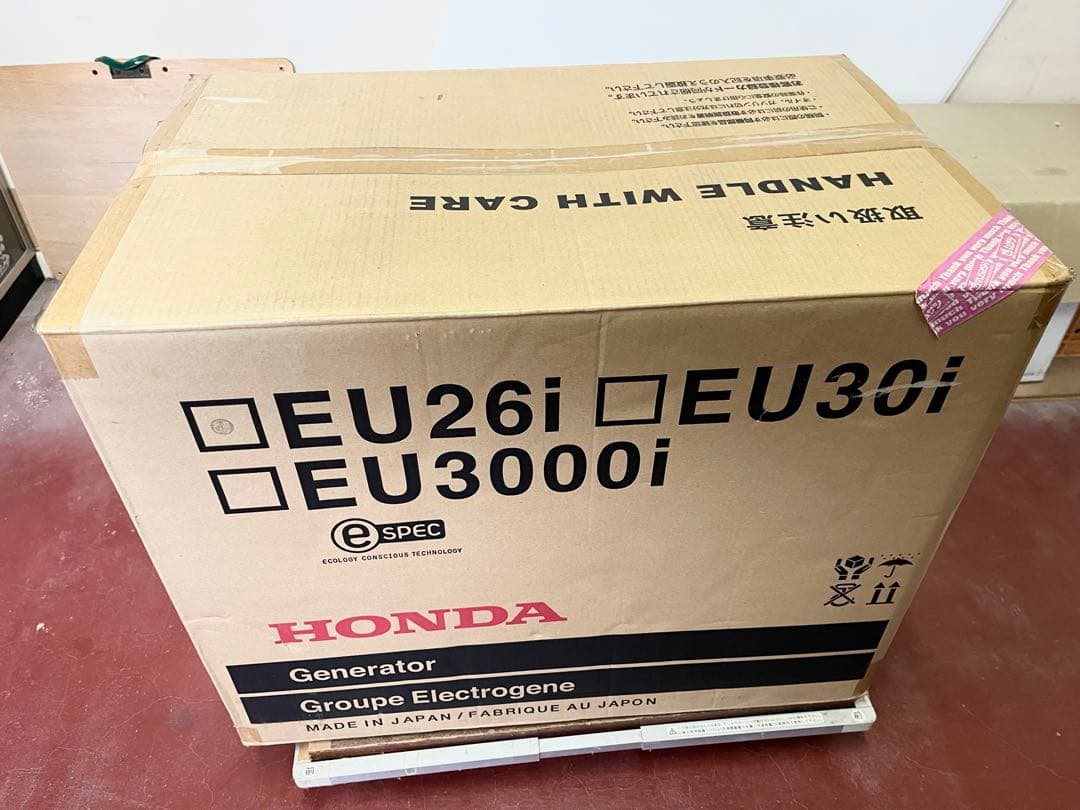 HONDAインバータ発電機 EU26i