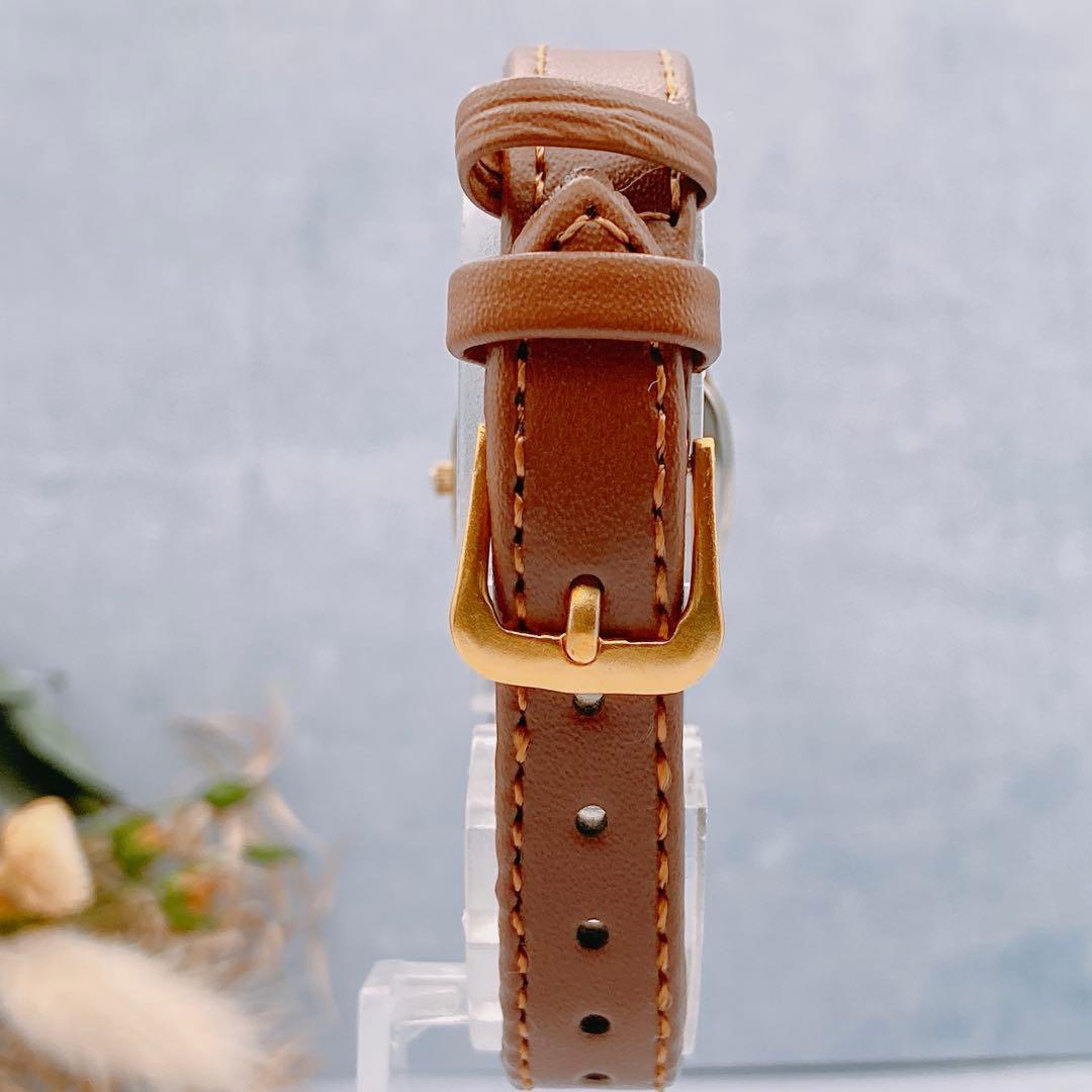 稼動品✨美品 OMEGA De Ville腕時計 クォーツ ゴールド 新品ベルト