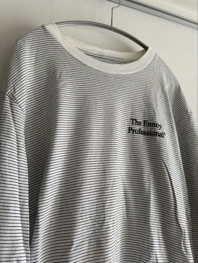 ennoy エンノイ　ボーダー ロンT