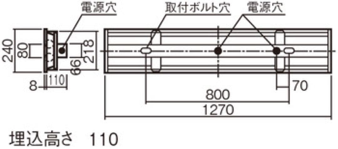 ✨Panasonic ベースライト NNFW42701K LE9 LED #1