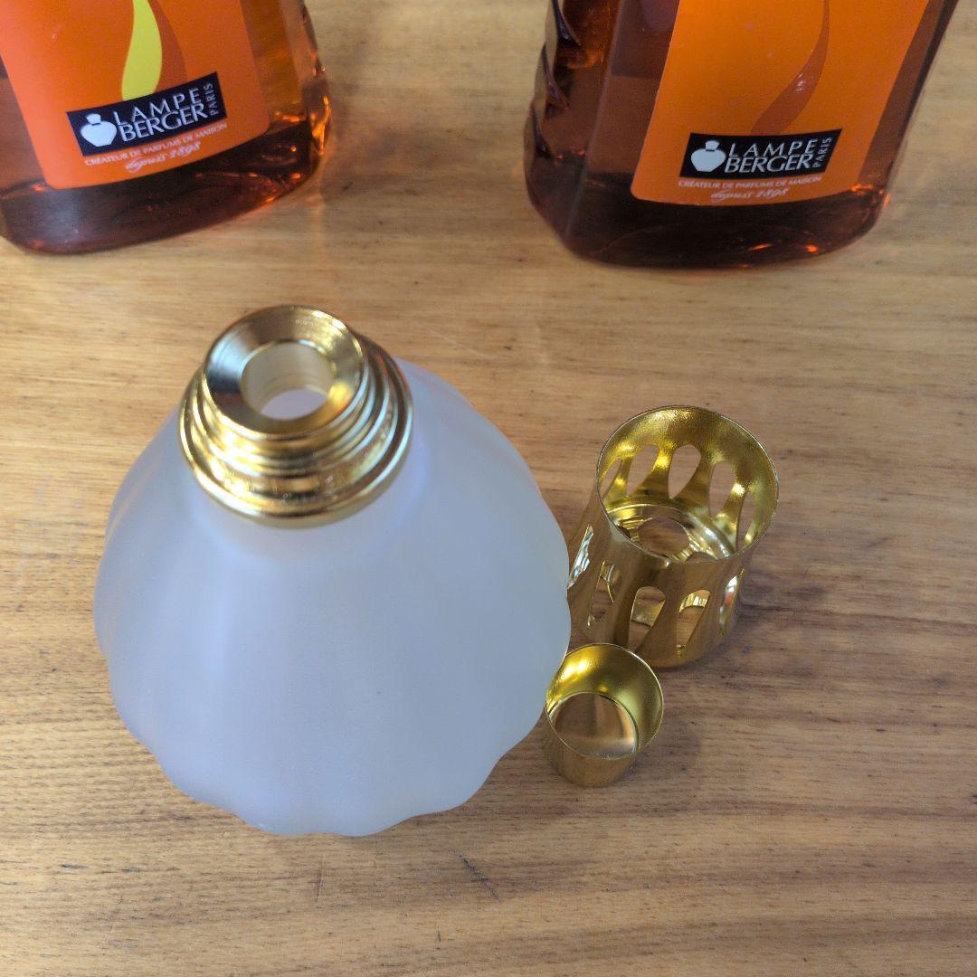 新品　ランプベルジェ アロマオイル ヒナギク　ヌートレ　サンタル　3本セット