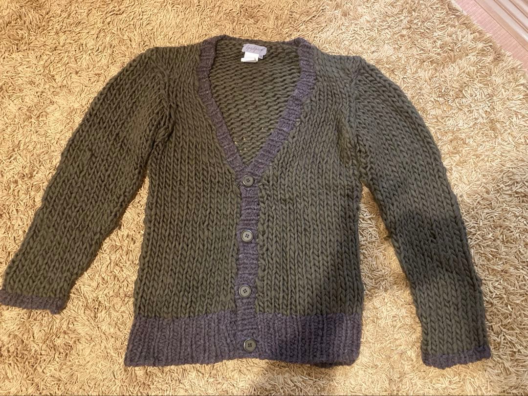 【希少】Yohji Yamamoto ヨウジヤマモト　ざっくり編みカーディガン