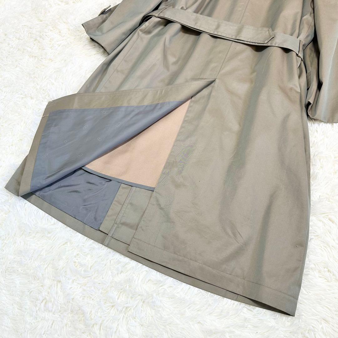 美品 クリスチャンディオール ステンカラーコート ライナー ベルト ヴィンテージ