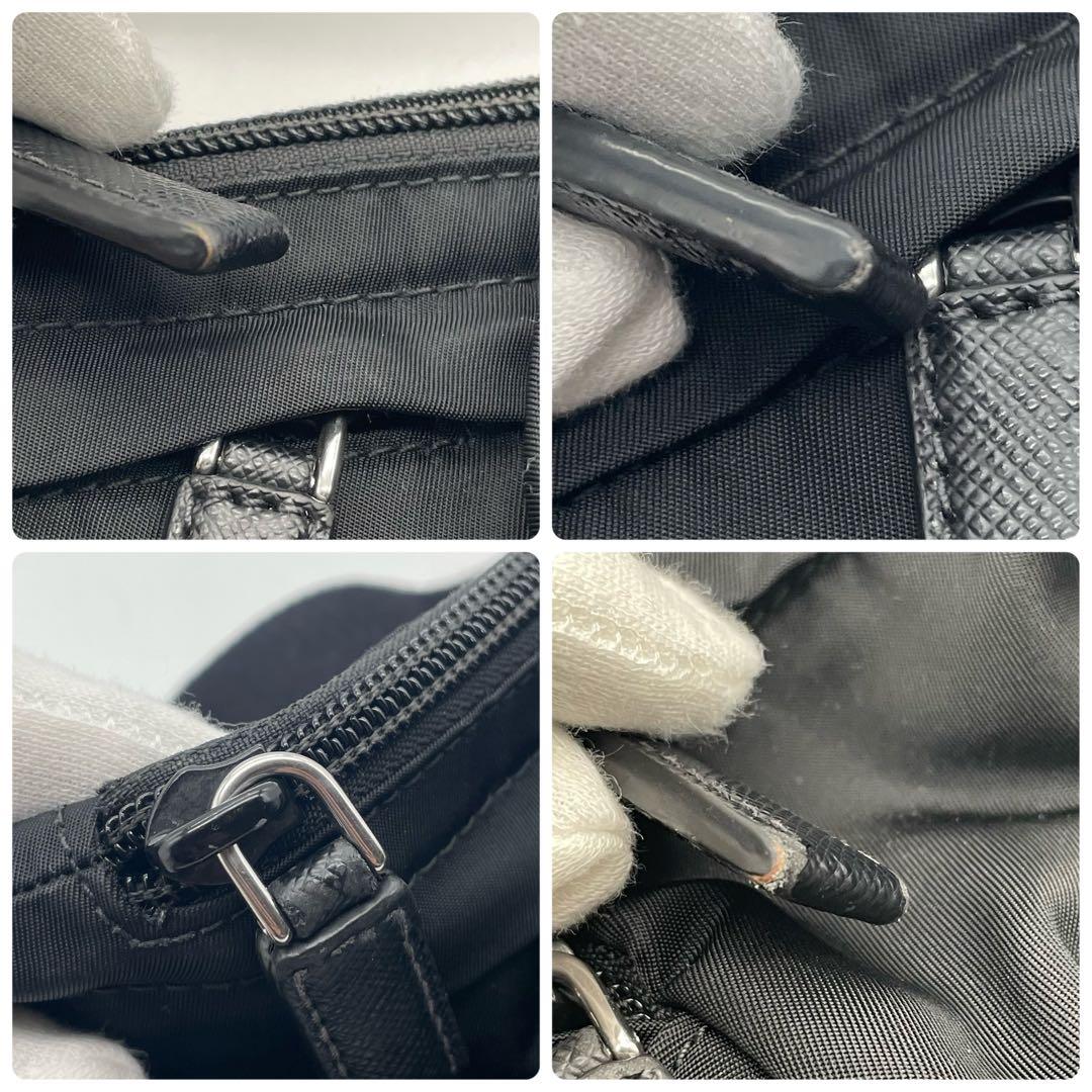 PRADA プラダ　ボディーバッグ　クロスボディー　三角ロゴ