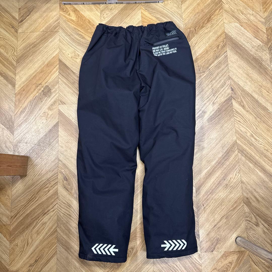 EVILACTのLEVEL7PANTS ブラック Lサイズ