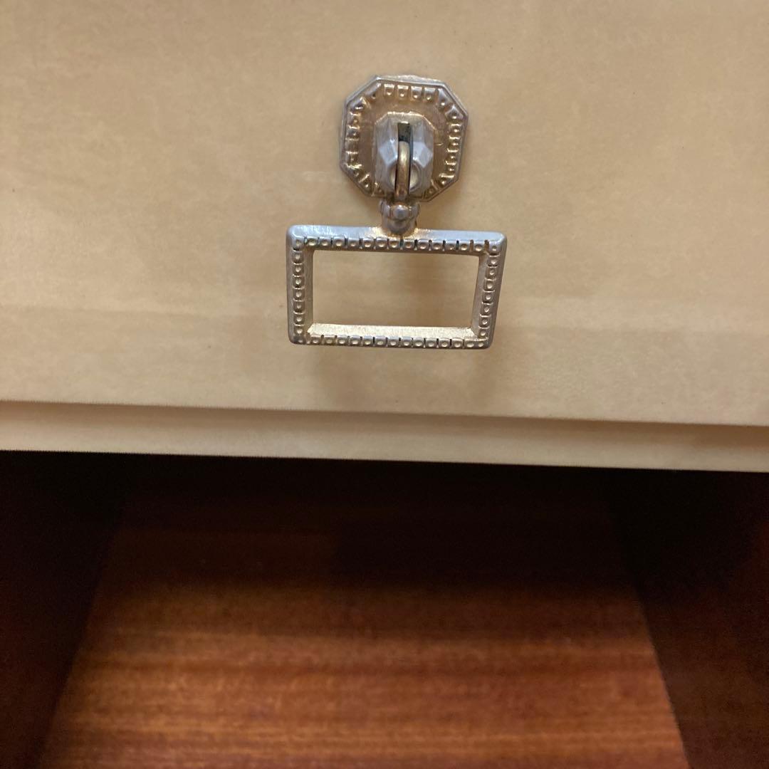 アルド　トゥーラ　ALDO TURA 山羊革　ドレッサー　三面鏡