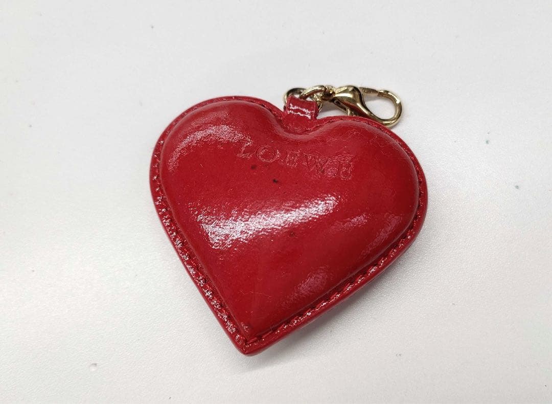 ロエベ　 ハート型 キーホルダー