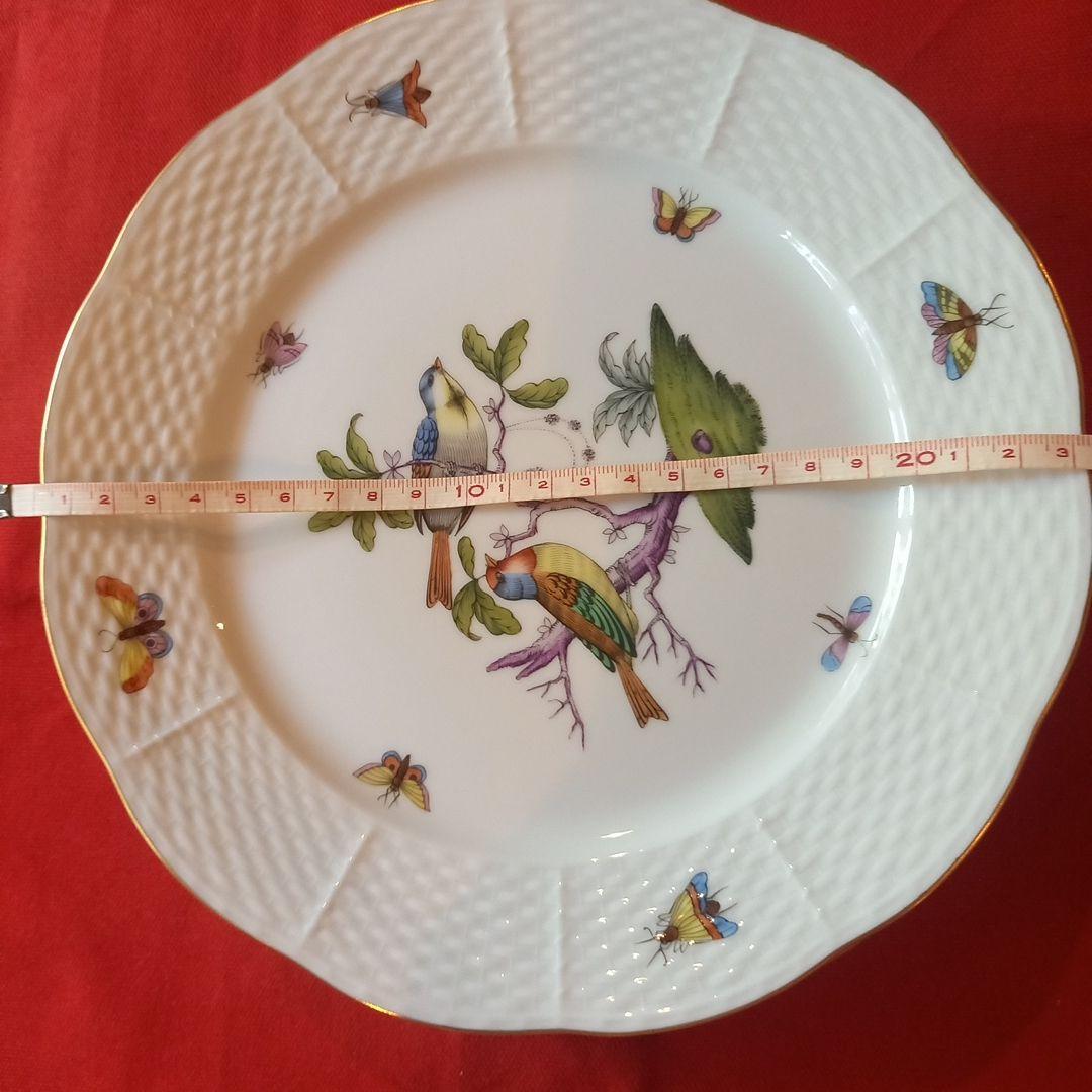 ヘレンドロスチャイルドバードディナー皿5枚セット