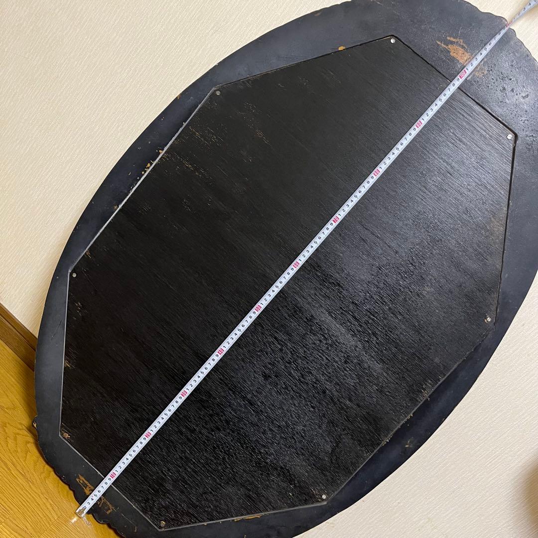 姿見鏡　大型　ウォールミラー　おしゃれ　可愛い　楕円　鏡　壁掛け