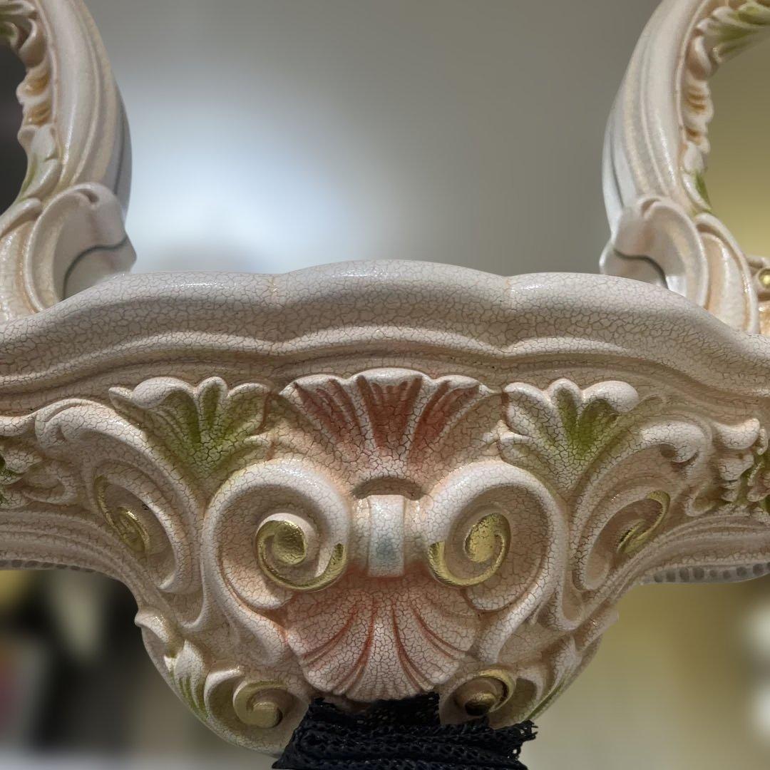 ロココ調　大型ミラー　鏡