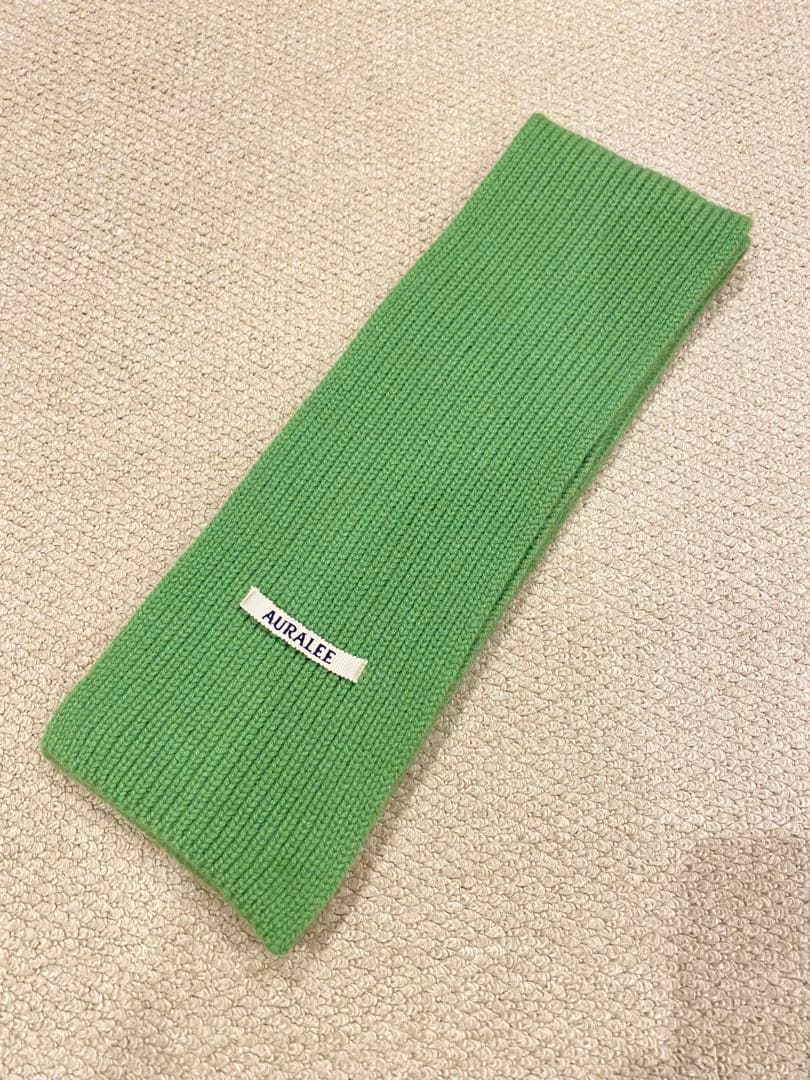 小物 Auralee 25AW LIGHT CASHMERE KNIT STOLE
