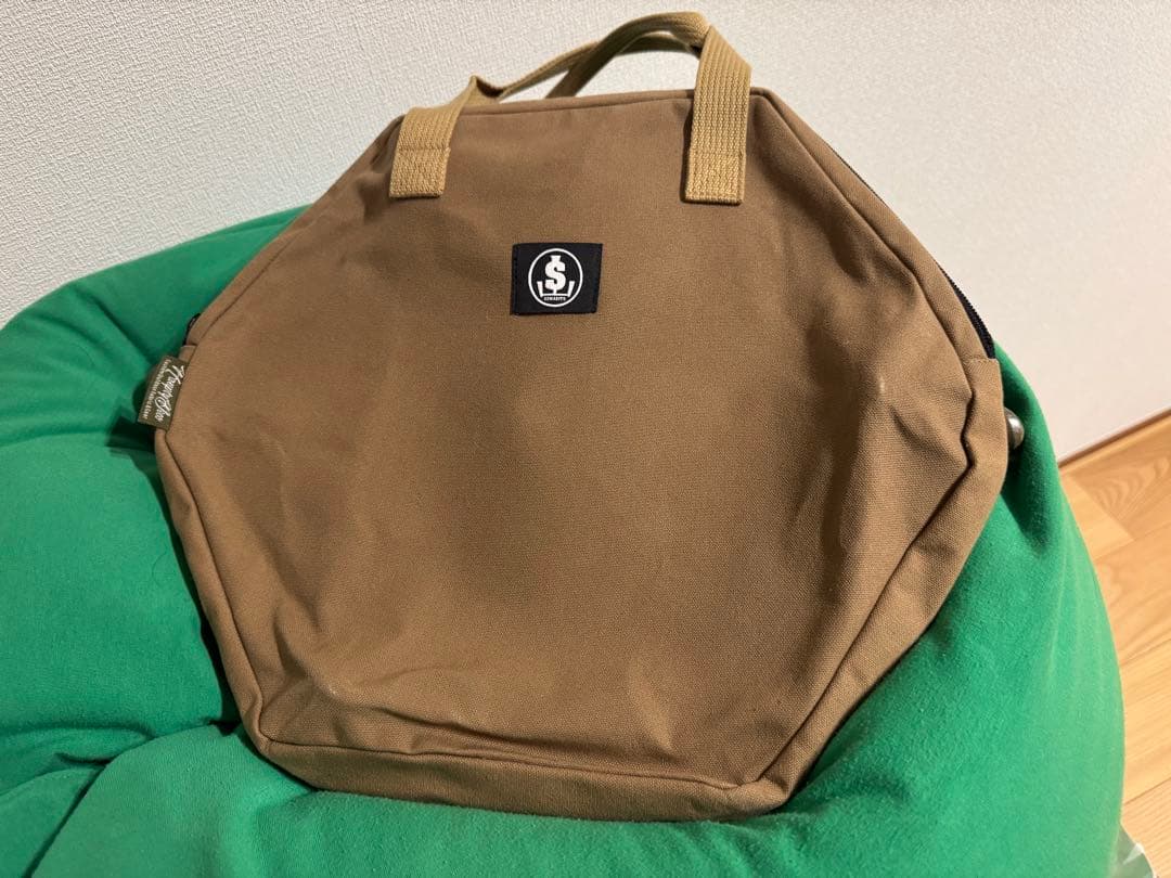 SOMABITO 焚火サイドスタンドVein ミリタリーグリーン　ケース付