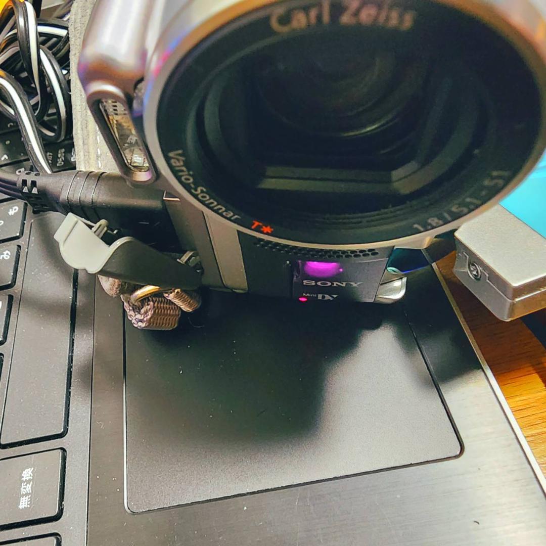 【動作確認済】SONY MiniDV 高画質 ビデオカメラ ナイトショット 対応