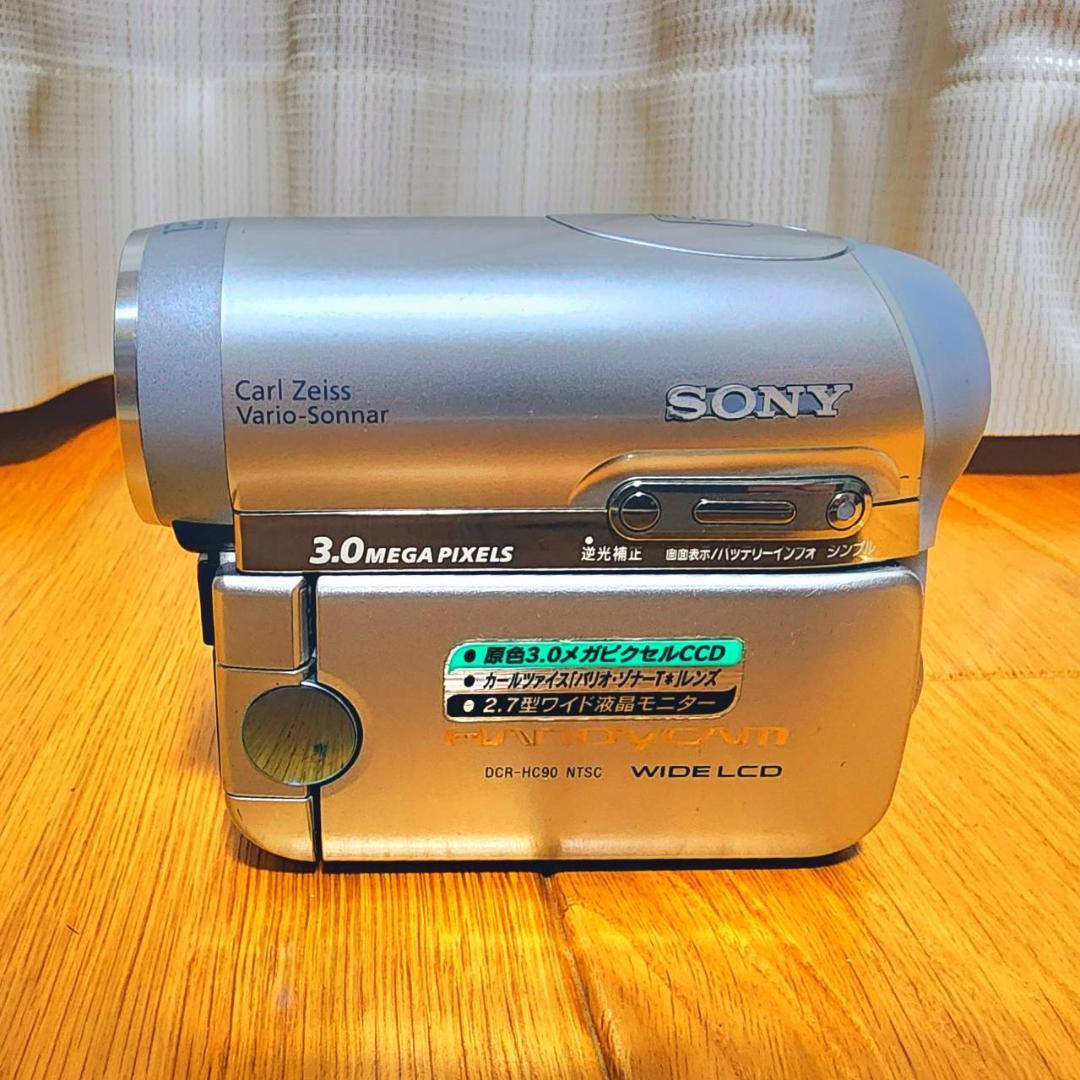 【動作確認済】SONY MiniDV 高画質 ビデオカメラ ナイトショット 対応