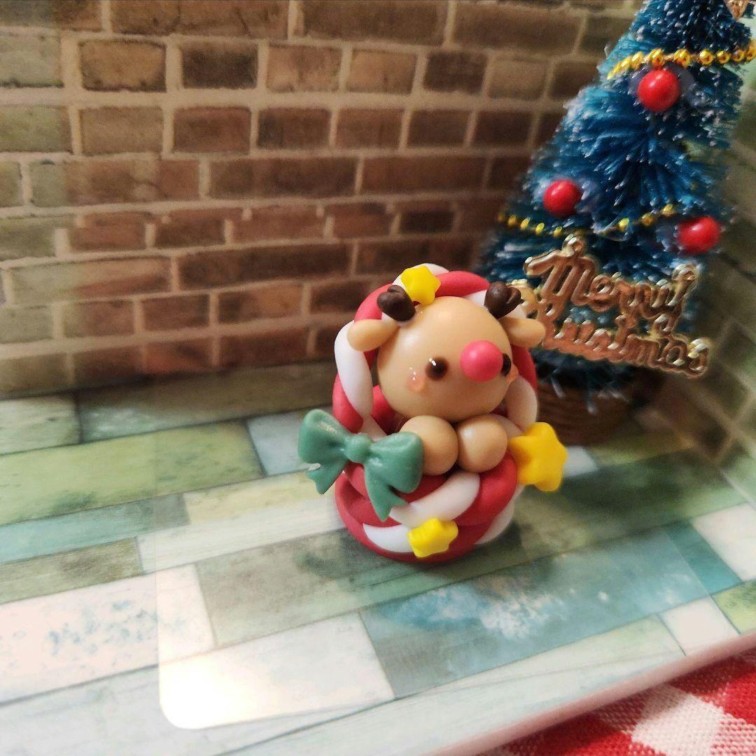 クリスマス☆カゴ入りトナカイ