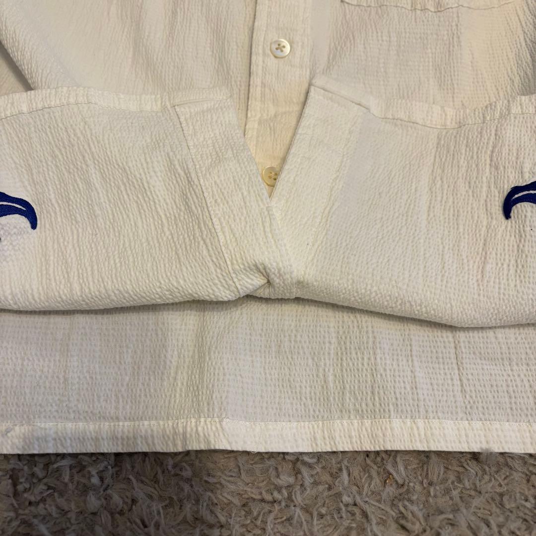 BoTT Embroidered Seersucker Shirt ボット