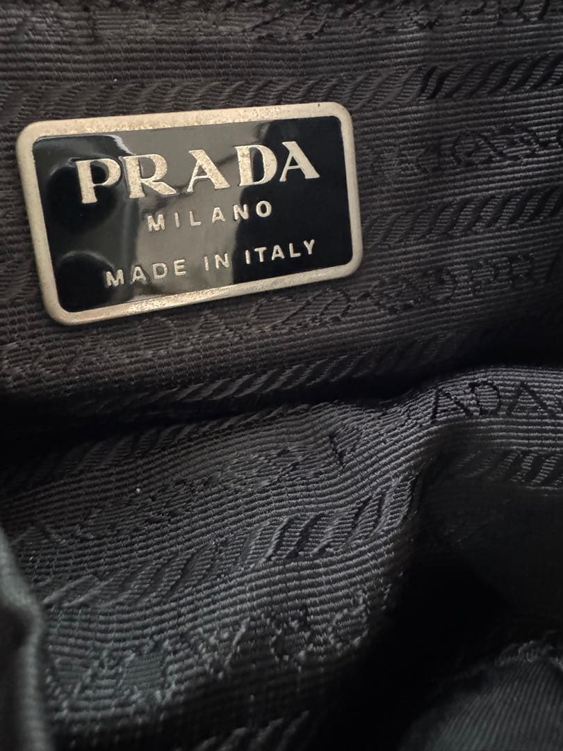 美品✨PRADAプラダ　バックパック　サフィアーノ　ナイロン　リュック　ブラック