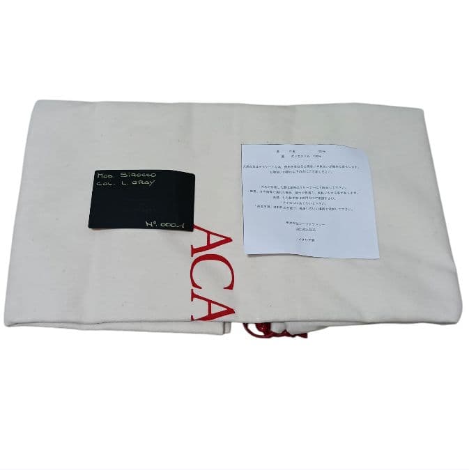 【極美品 ACATE アカーテ】シロッコ シュリンクレザー トートバッグ 廃盤品