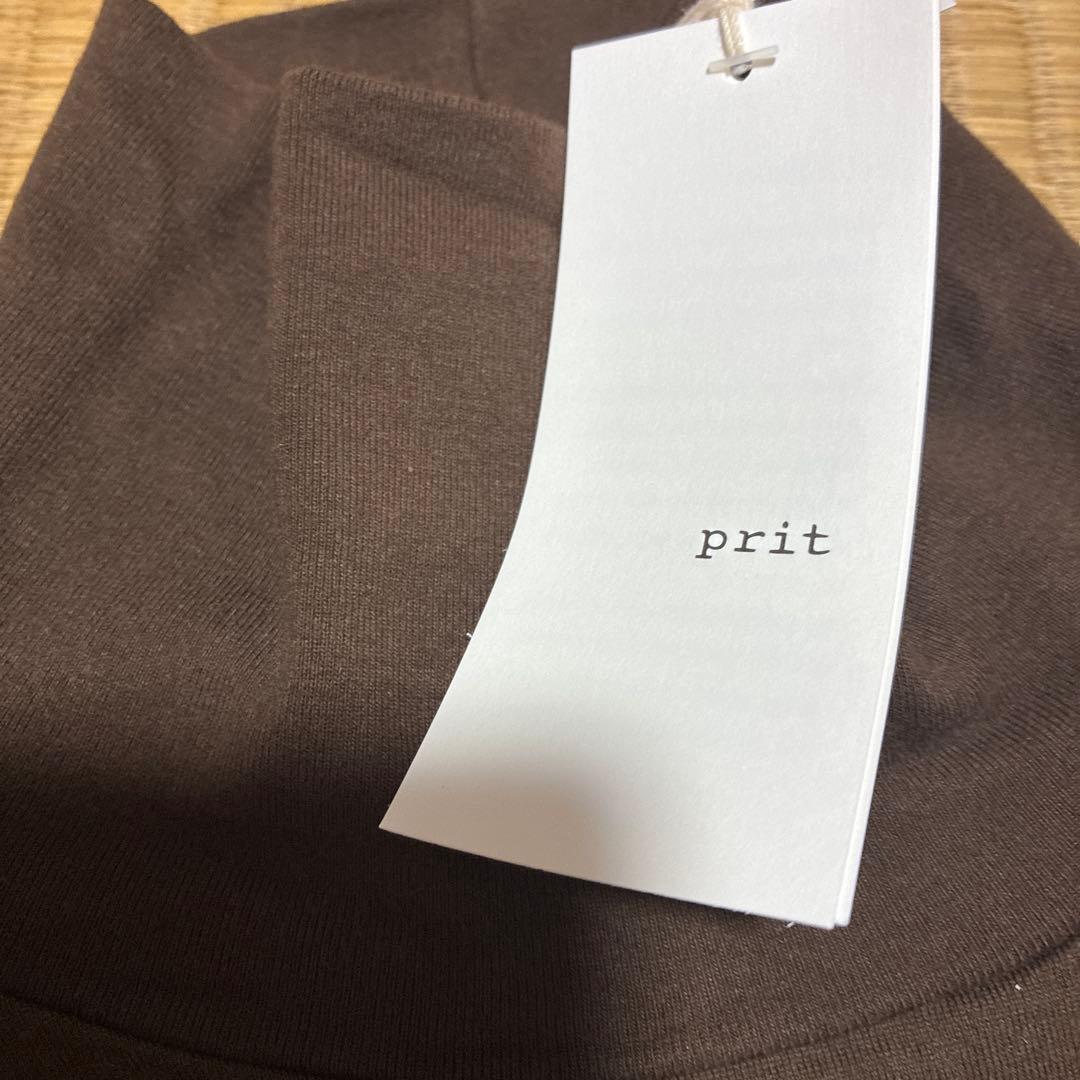 40/2天竺 タートルネックビッグプルオーバー