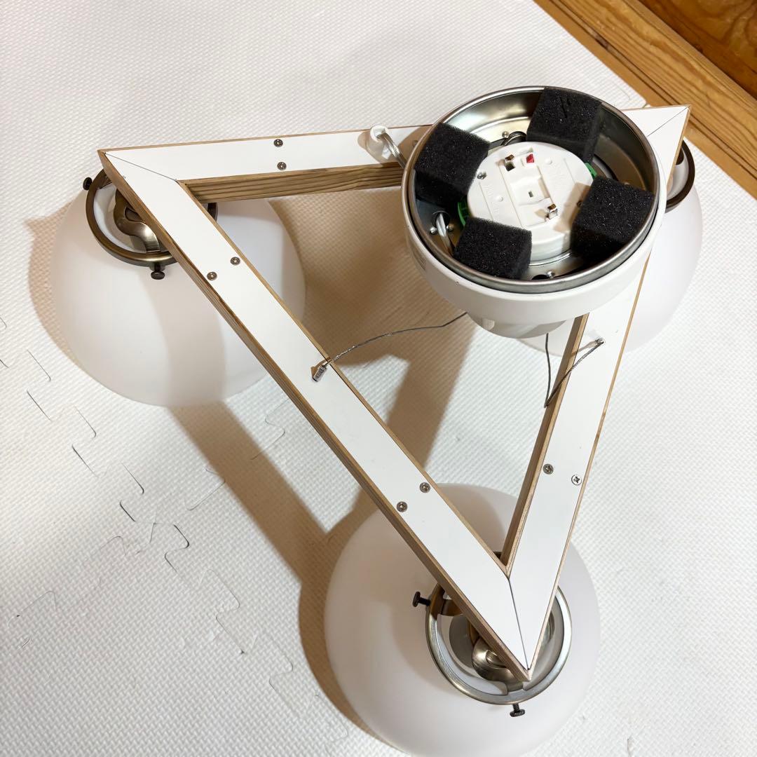 【美品】INTERFORM インターフォルム Aminas 3 シャンデリア