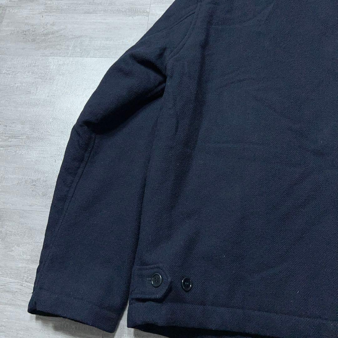 comme des garcons homme デッキジャケット ボア ネイビー