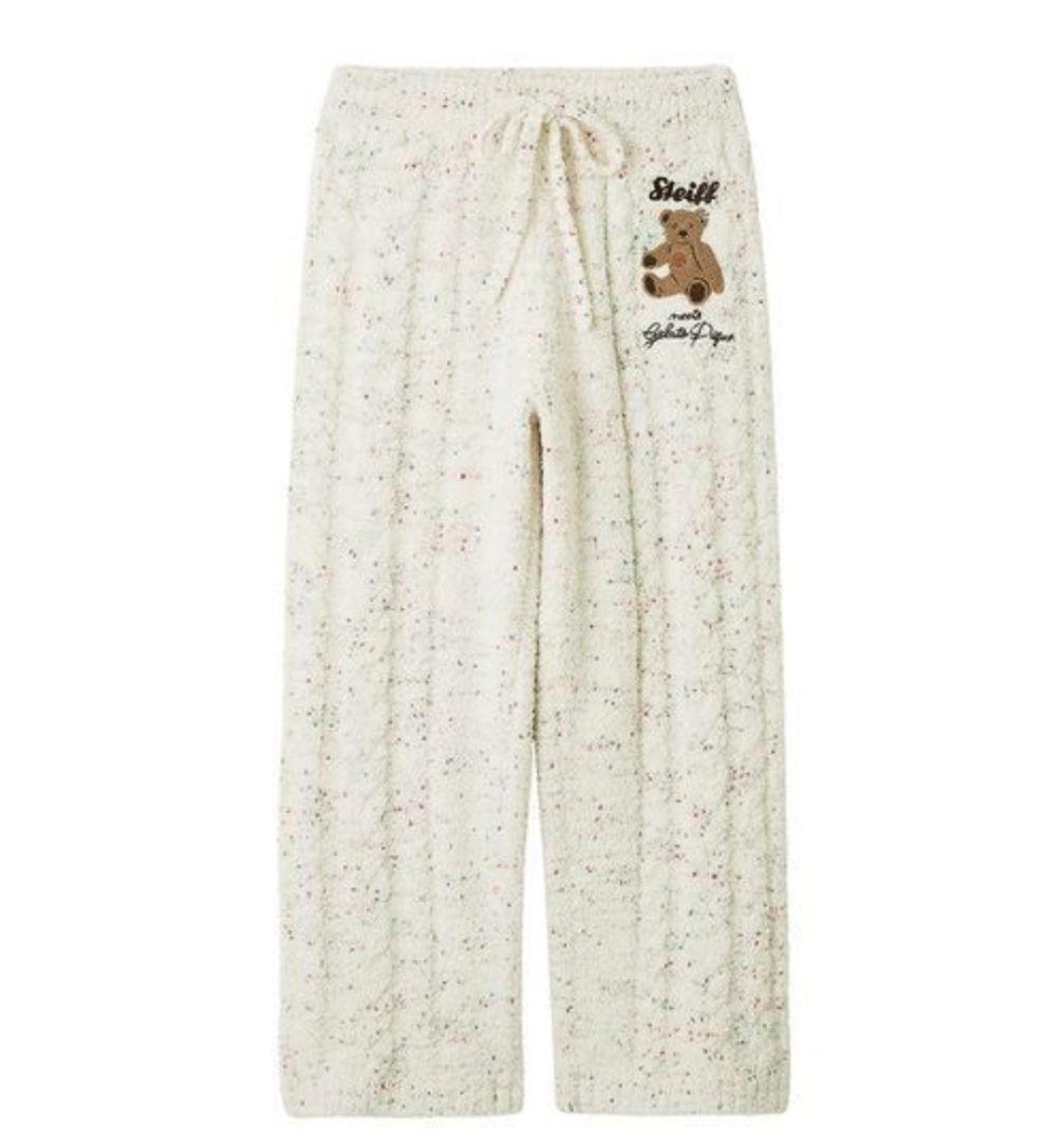 ジェラートピケ【シュタイフ】プルオーバー+ロングパンツセット【CRM】