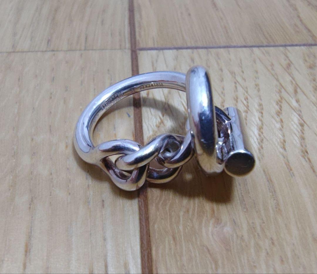HERMES エルメス クロワゼット リング 57