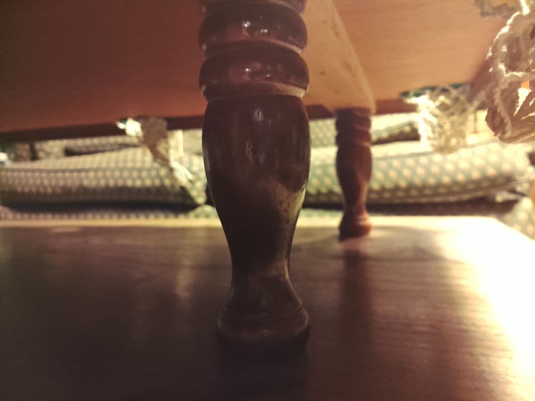 希少　ビリヤード　卓上　台　ろくろ足　轆轤　レトロ　アンティーク　ヴィンテージ