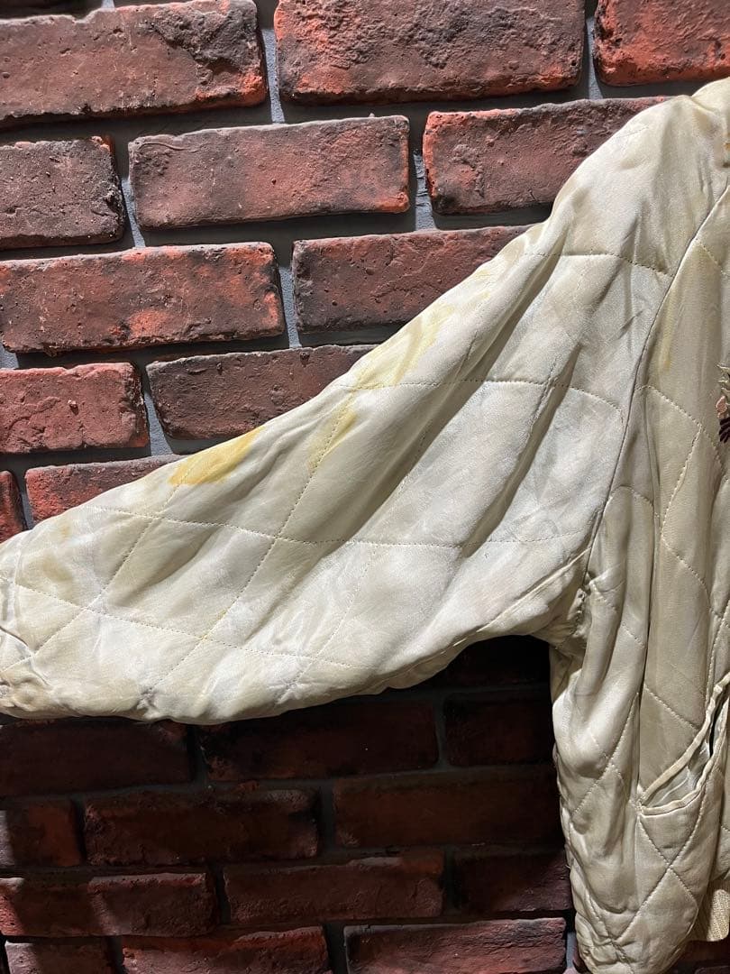 スペシャル　50s スカジャン　別珍　五重塔　富士山　オリジナル