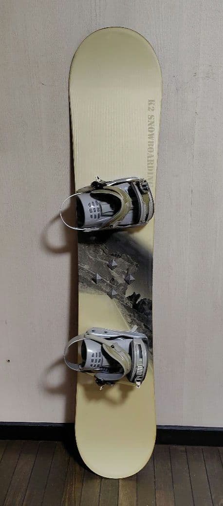 K2 スノーボード本体 ビンディング付き　傷等あり