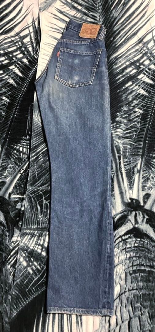 LEVIS 501 BIGE MADE IN USA バレンシア工場製 米国製