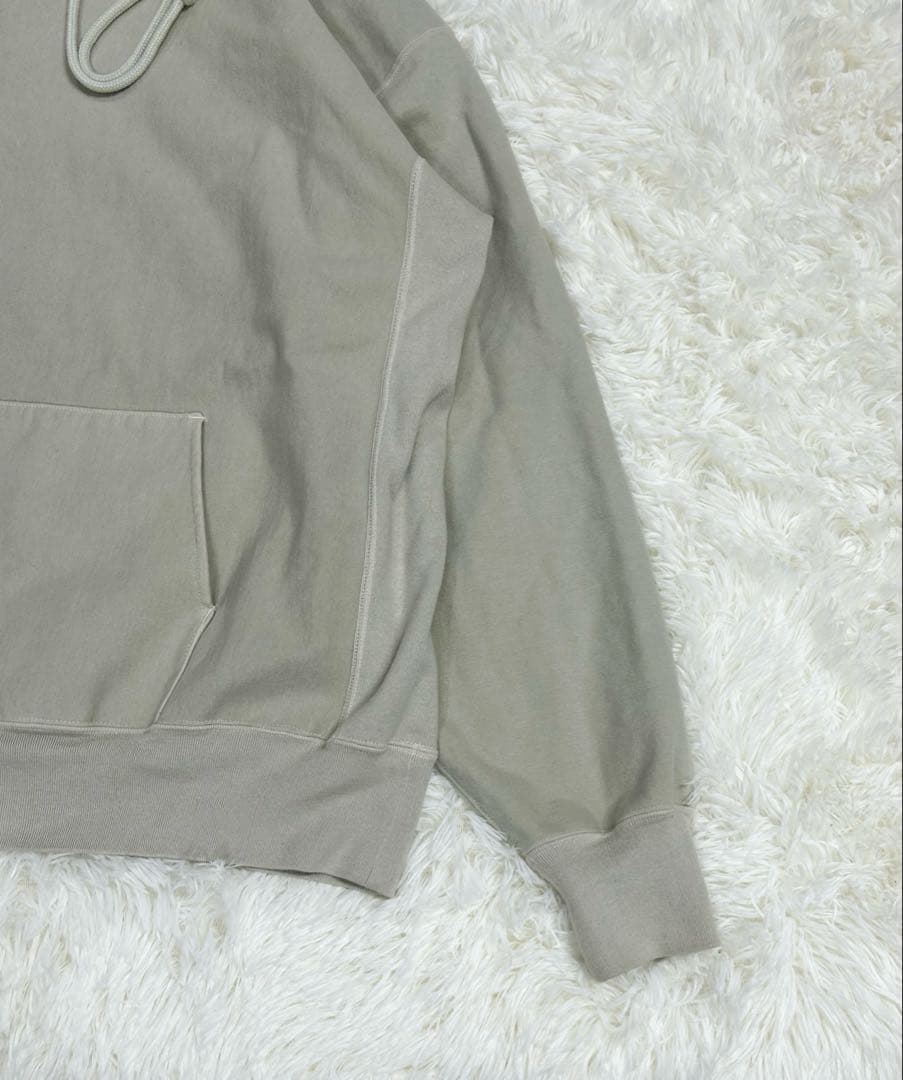 AURALEE オーラリー プルオーバーパーカー サイズ5 ペールグリーン