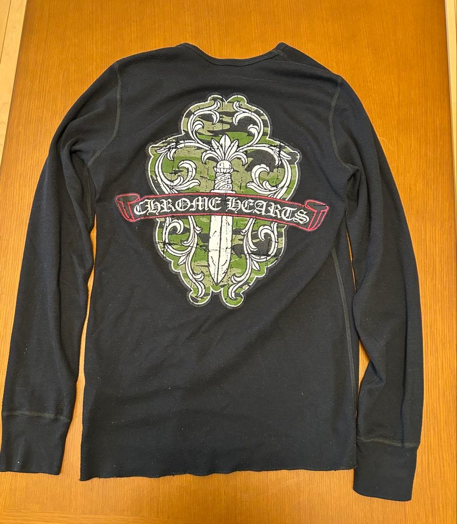 CHROME HEARTS クロムハーツ 　ロンT　 サーマル　カットソー