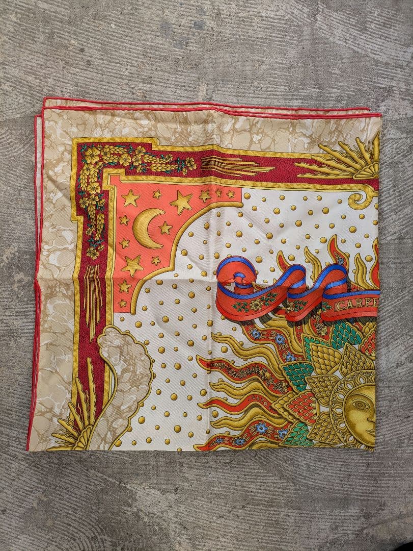 美品 HERMÈS シルクスカーフ エルメス　HERMES　スカーフ　カレ 90