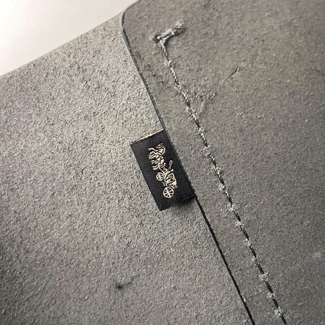 美品✨ コーチ 59403 トートバッグ ビジネス レザー 肩掛け グレー A4