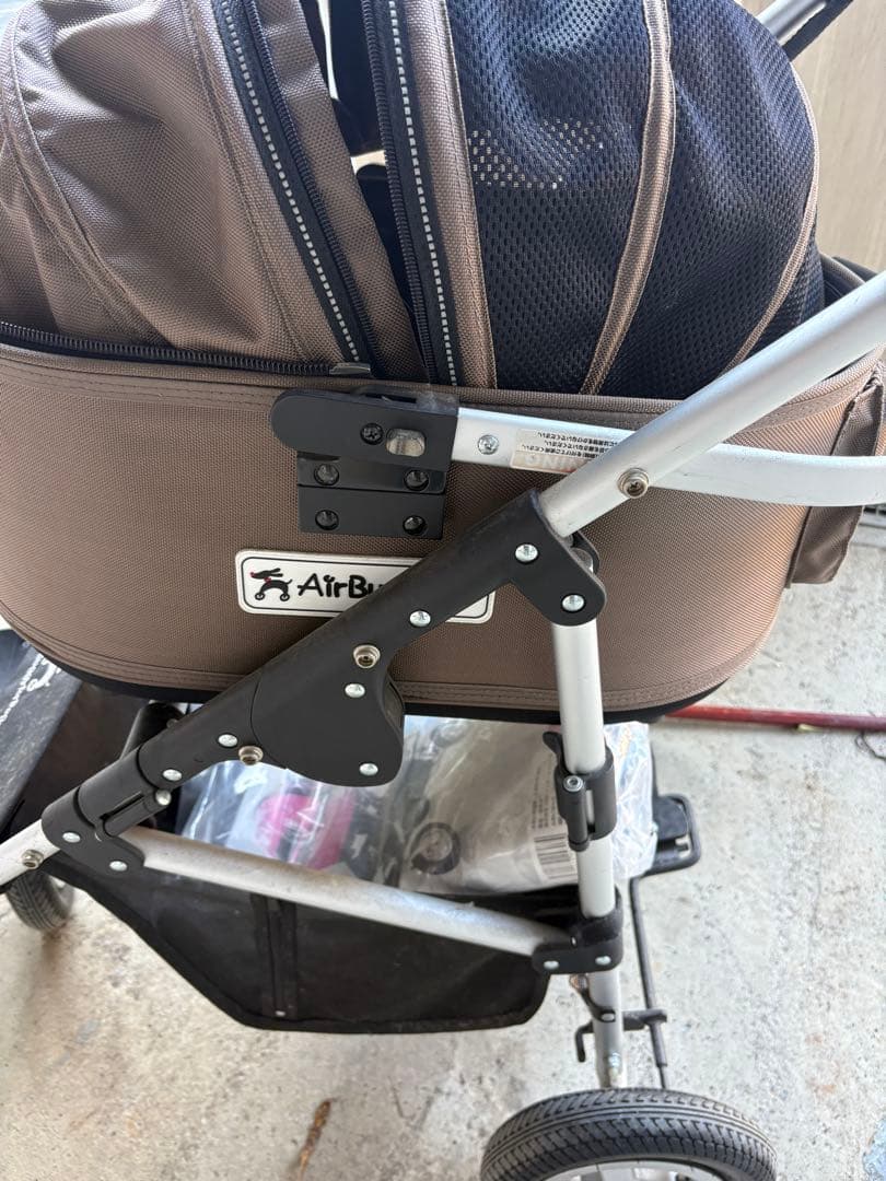 AirBuggy for Dogs ブラウン ペットカート
