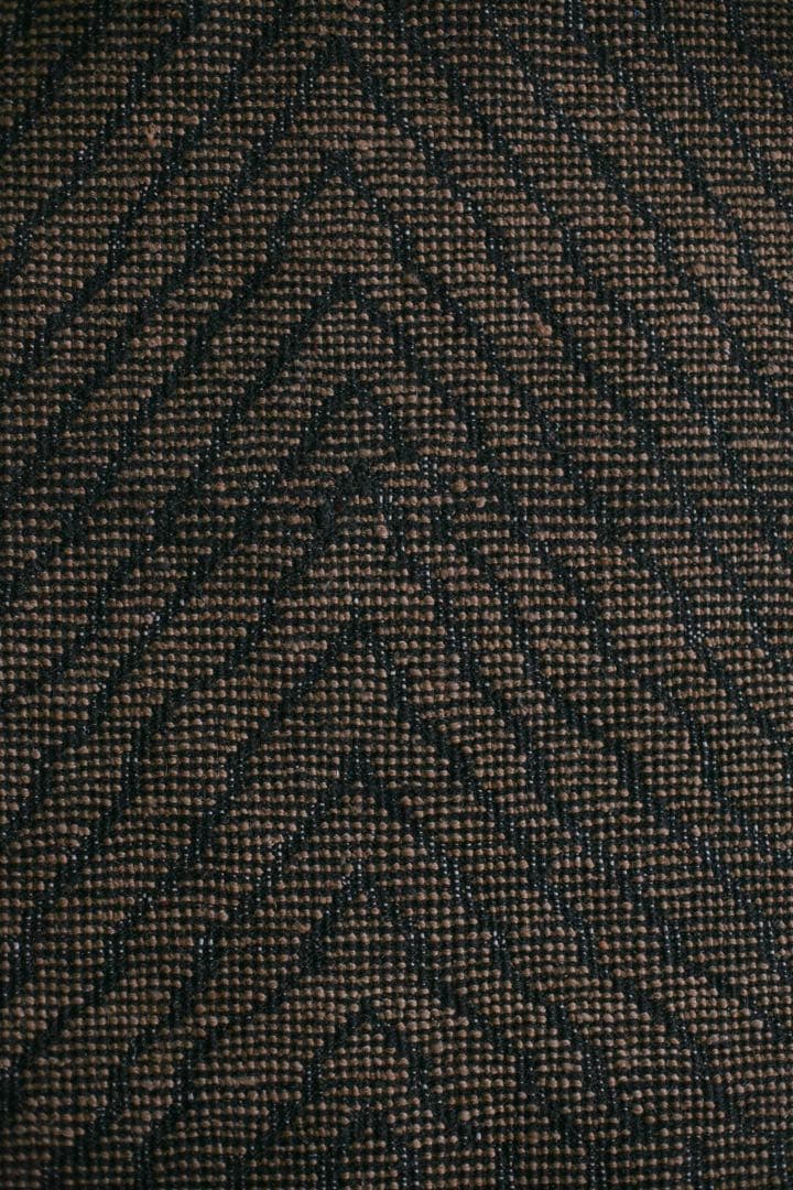 105cm×61cm モロッコ　ベニワレン　ウール　ブラウン　ブラック